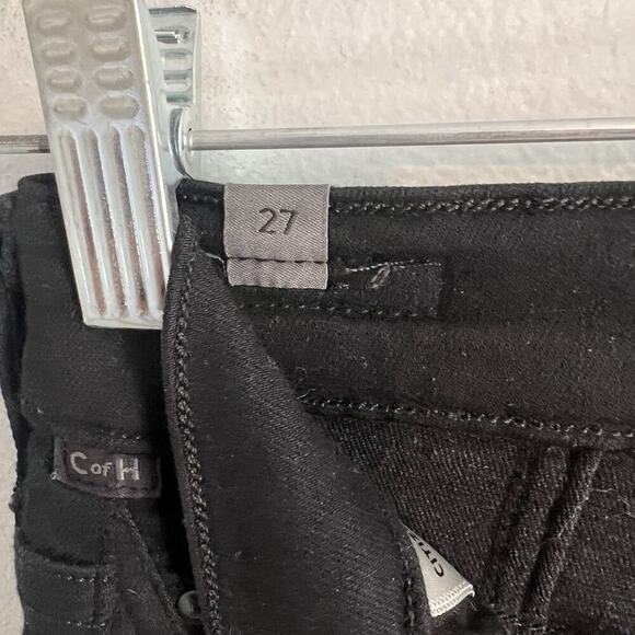 Citizens of Humanity Womens Chrissy High Rise Skinny Jeans Stretch Black Sz 27 - Picture 7 of 13